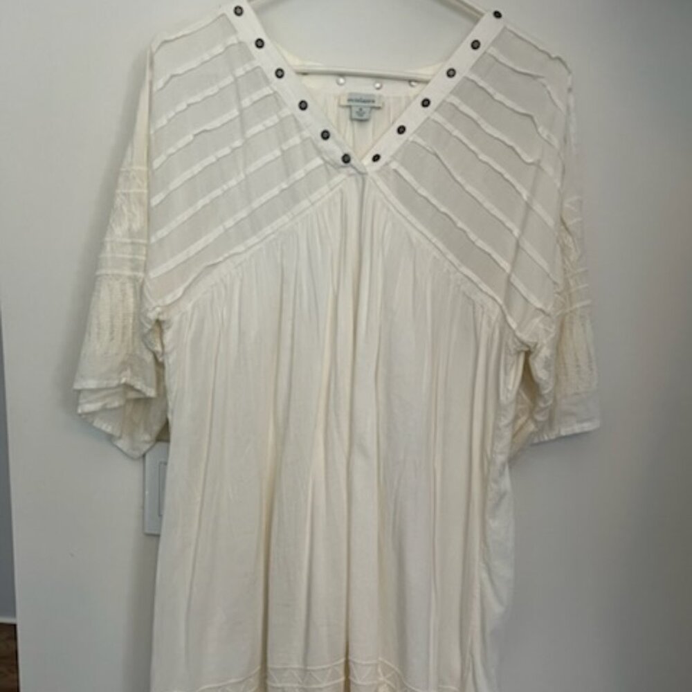 Sundance Cotton Dress - White